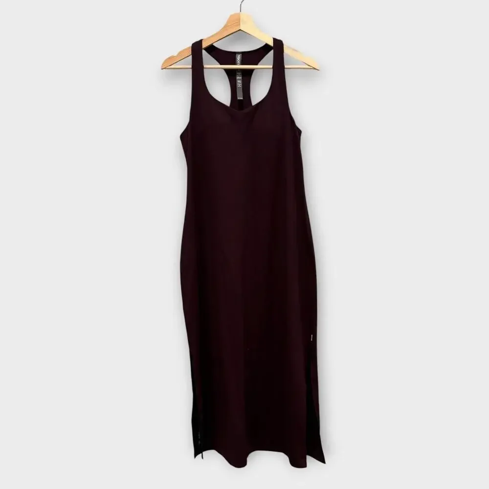 NEW Vuori Halo Racerback Midi Tank Dress Size Large - Picture 5 of 13